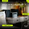 Mini sistema de alta fidelidade estéreo Adler AD 1917 — Bluetooth V5.3, CD/USB/MP3, 2×25 W RMS, sintonizador FM, equalizador de 4 bandas, AUX, preto