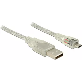 Cabo USB DeLOCK 3 m USB2.0-A/USB2.0 Micro-B