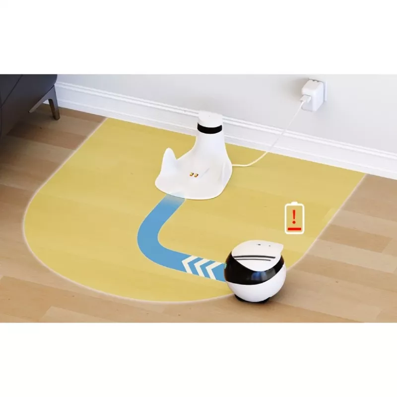 ENABOT Ebo Air AI Robô branco e preto