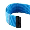 Conjunto de extensão de cabo CableMod PRO ModMesh 12VHPWR — azul-claro, extensões GPU 12+4 pinos de 3 peças
