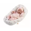 Boneca bebé Llorens Mimi Baby 42 cm — rosto realista, ri, corpo macio