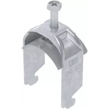 OBO BS-N1-K-40 FT abraçadeira 2056 34-40mm galvanizada a quente 1187232 100 (1187232)