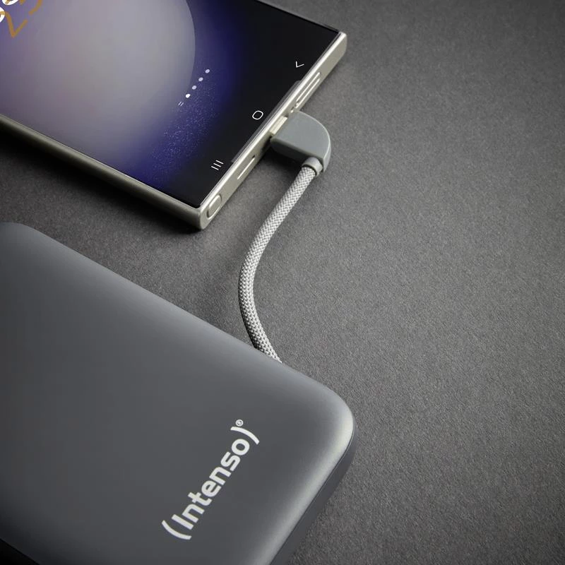 Powerbank USB 10000 mAh/cinzento S10000 7333034 Intenso