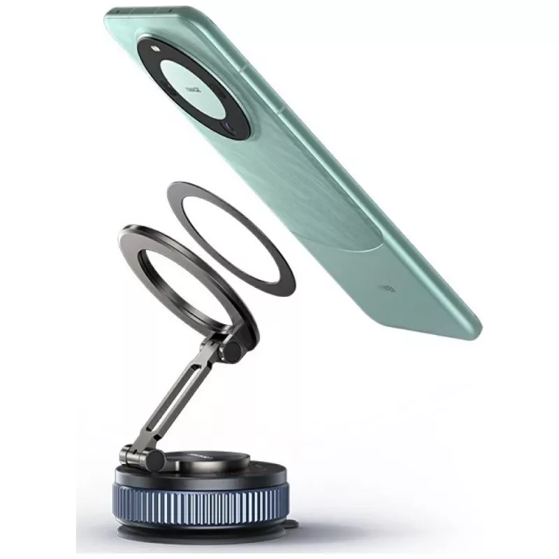Suporte para telemóvel USAMS ZJ084 magnetic tarnish — suporte magnético para carro/mesa para smartphones