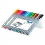 Caneta de ponta fina Staedtler triplus 334 Multi 20 unidades