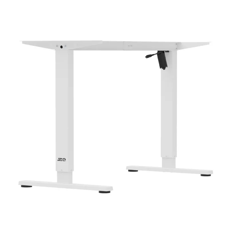 Secretária com ajuste elétrico de altura ergo office ER-400 W — altura máx. 1160 mm, carga máx. 80 kg