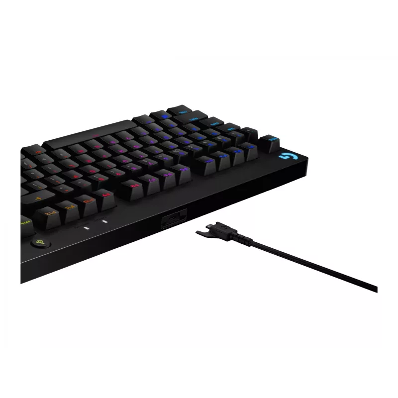 Teclado gaming Logitech G PRO - Teclado - QWERTY - espanhol - preto (920-010593)