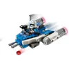 LEGO Star Wars Captain Rex Y-Wing Microfighter Peça de colecionador – Brinquedo de nave espacial das Guerras Clônicas com uma minifigura de personagem para meninos a partir dos 6 anos