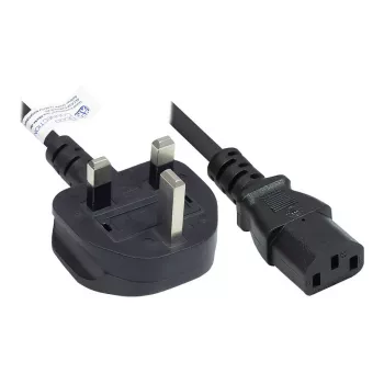 Good Connections P7030-S030 - 3 m - ficha de rede Type-G - conector fêmea C13 - H05VV-F - 250 V - 10 A