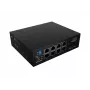 Switch de rede LANBERG ILGE-8P-2S-120 Light Industrial PoE 4xBT 4xAT 2xSFP DIN não gerido Gigabit