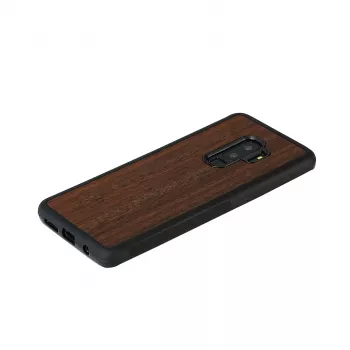 Capa para smartphone man and wood para Galaxy S9 Plus, padrão koala, preto
