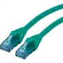 ROLINE - Cabo de rede - RJ-45 (M) para RJ-45 (M) - 2 m - UTP - CAT 6a - Sem halogéneos, moldado, entrançado - Verde (21.15.2732)
