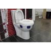 Elevador de sanita HERDEGEN Sahag 580540 azul branco redondo 410×420×110 mm polipropileno, carga máxima 185 kg