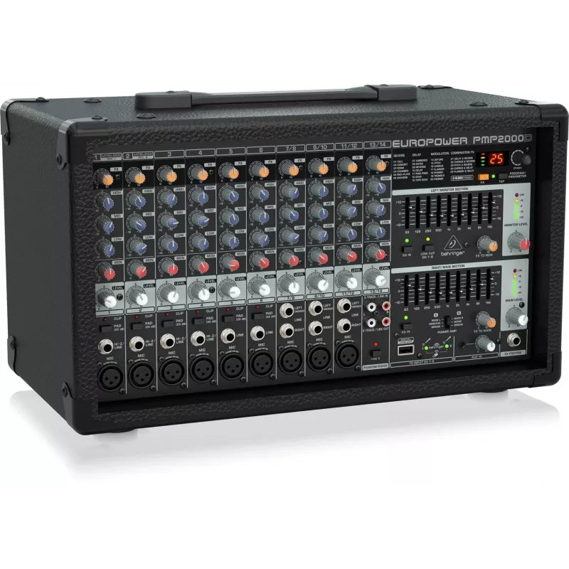 Behringer PMP2000D mesa de mistura amplificada