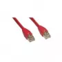 Cabo de rede patch Wentronic Goobay CAT 5e, SF/UTP, vermelho, 2 m - mistura de cobre CCA (68033)