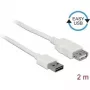 Cabo USB DeLOCK 85200 USB 2.0 2 m branco