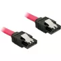 Cabo SATA DeLOCK 82674 0,1 m vermelho