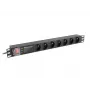 Unidade de distribuição de energia PDU Lanberg PDU-PRO-07E-0200-BK