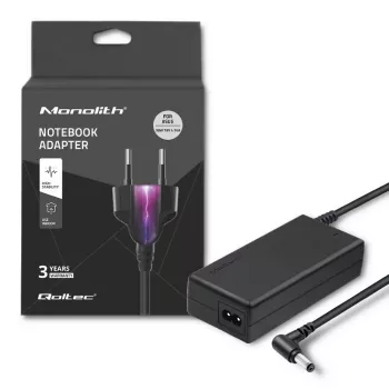 Fonte de alimentação/adaptador Qoltec 50071 90W interior preto