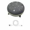 Altifalante portátil MANTA SPK03-GR Szumi-GO — verde, Bluetooth, sons de sono para bebé, temporizador, retroiluminação RGB, 12,5×7,5×12,5 cm
