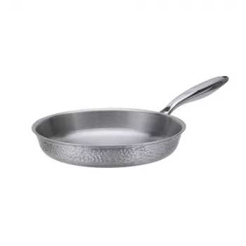 Frigideira multiusos RESTO Crater redonda em aço inoxidável 24 cm