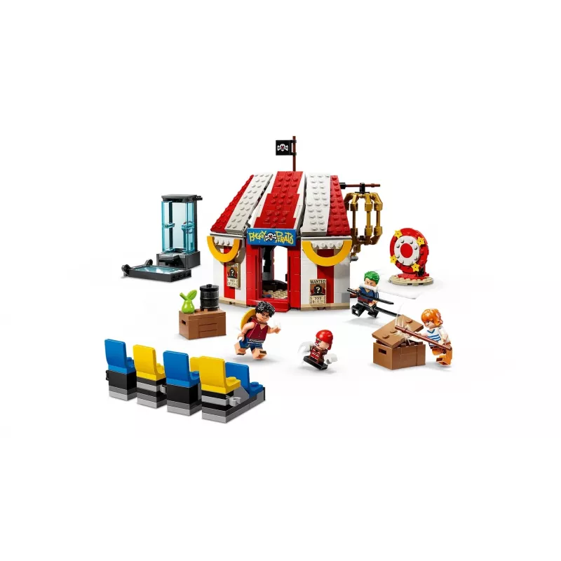 Conjunto de brinquedo de construção LEGO Buggy do Palhaço Tenda de Circo 75637 — 573 peças, 4 minifiguras, idade 8+