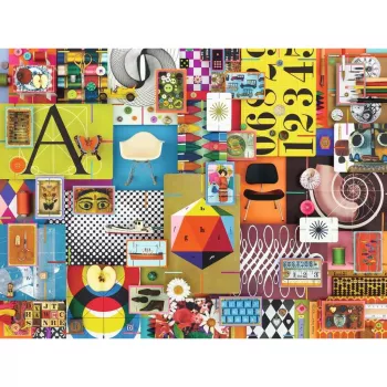 Puzzle Eames Collectors Edition - House of Cards (1500 peças)