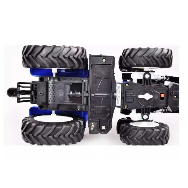 Trator Amewi trator de brincar com forquilha de paletes, motor elétrico, 1:24