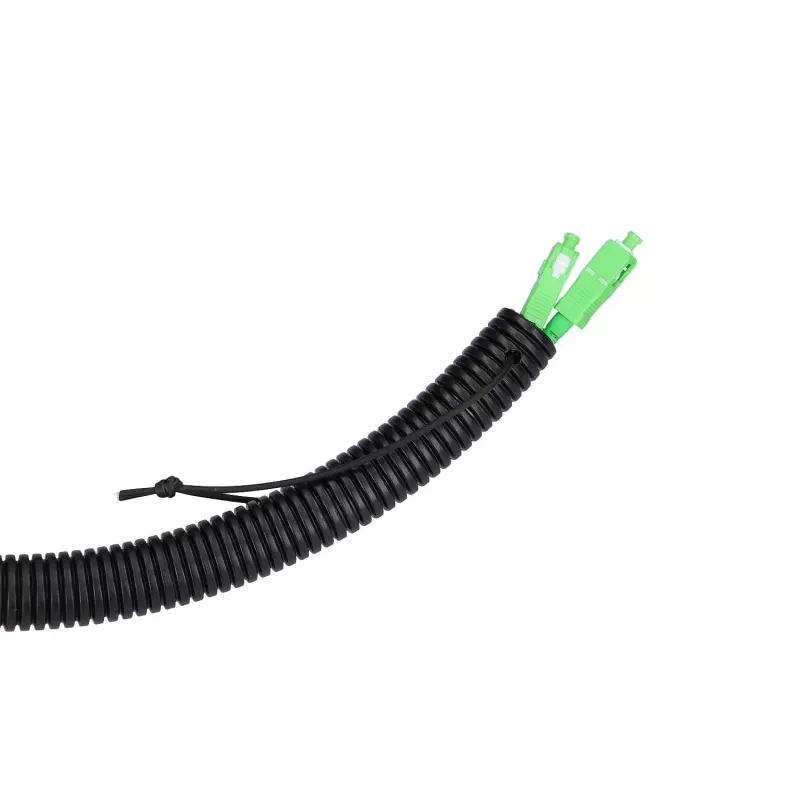 Cabo de patch Extralink 2J SC/APC-SC/APC monomodo exterior duplex G657A2 25 m