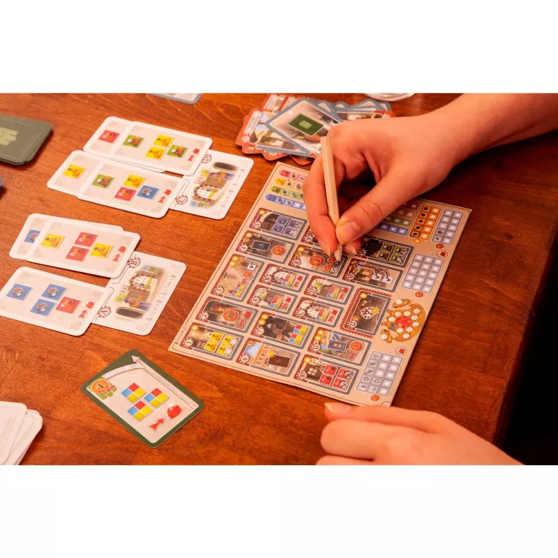 Istanbul - Choose & Write, jogo de tabuleiro