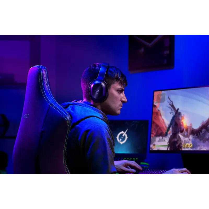 Razer Barracuda Pro Headset Com fios & Sem fios Arco Gaming USB Type-C Bluetooth Preto