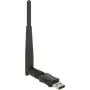 DeLock adaptador de rede USB2.0 Dual Band WLAN ac/a/b/g/n - USB2.0 - 802,11b, 802,11a, 802,11g, 802,11n, 802,11ac - preto (12462)