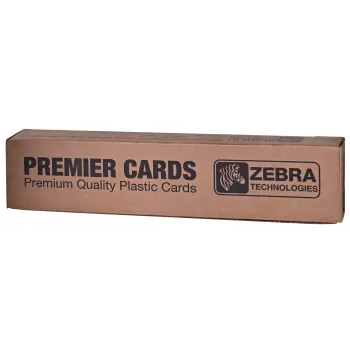 Cartões PVC Premier Zebra, 30 mil (5 embalagens x 100)