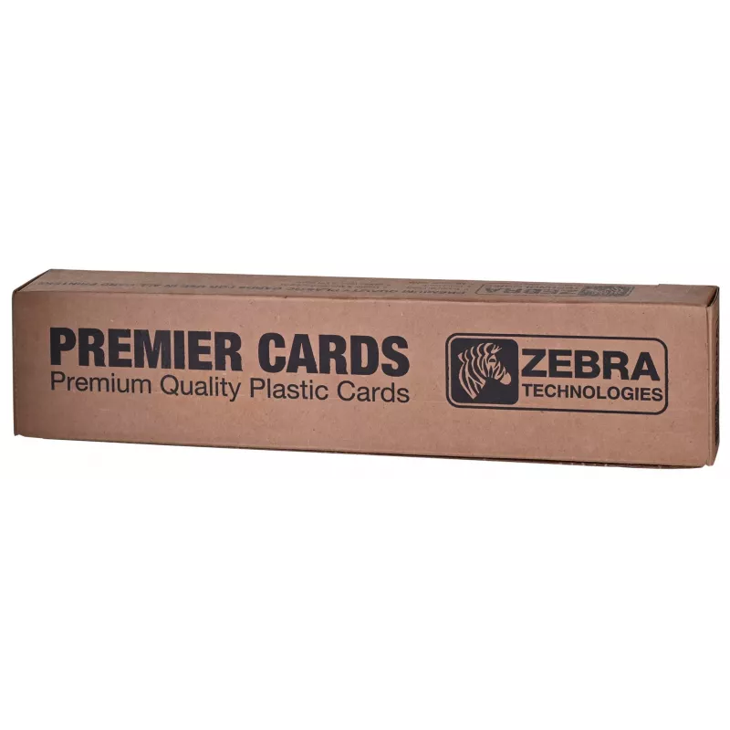 Cartões PVC Premier Zebra, 30 mil (5 embalagens x 100)