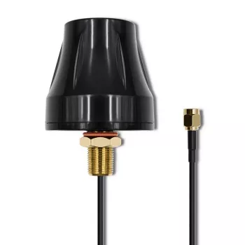 Antena 4G-LTE omnidirecional QOLTEC 57037, dupla polarização, ganho 5 dBi