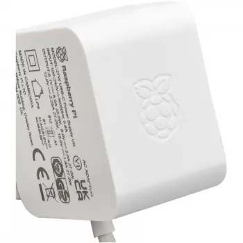 Fonte de alimentação e conversor de tensão Raspberry Pi SC1152 interior 27 W branco (SC1152)