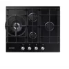 Samsung NA64H3030BK preto encastrado 60 cm gás 4 zonas