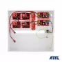 Conjunto de fonte de alimentação tampão para 17 câmaras IP switch PoE 17P+1UP ATTE IPUPS-17-11-H
