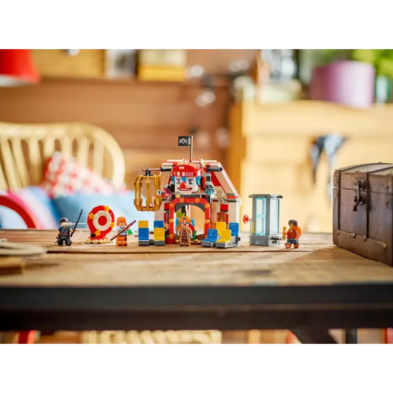 Conjunto de brinquedo de construção LEGO Buggy do Palhaço Tenda de Circo 75637 — 573 peças, 4 minifiguras, idade 8+