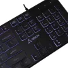 Teclado USB com fios SBOX K-22 US preto — layout US, preto, ligação USB com fios