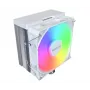 Montech NX400 White ARGB cooler a ar para CPU, 120 mm, multi-socket, branco