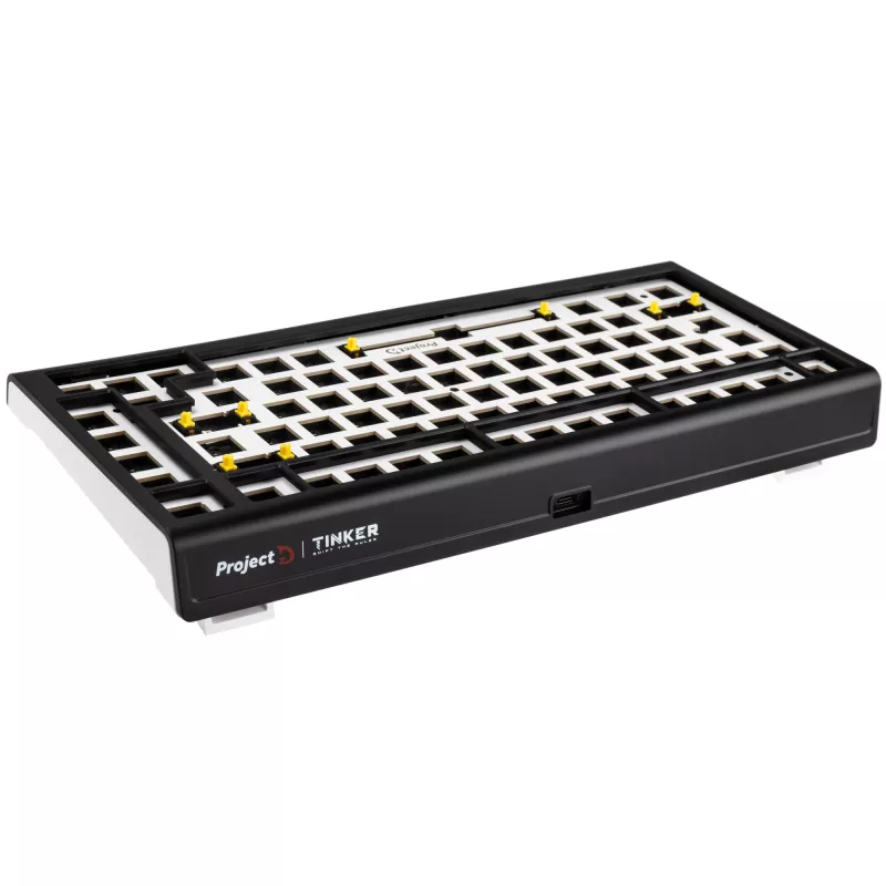 Teclado gaming Ducky Tinker 75 USB inglês americano preto