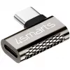 Adaptador de cabo 4smarts 540464 USB-C para USB-C prateado