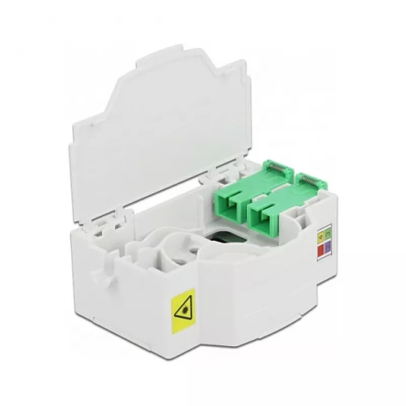 Tomada de rede DeLOCK 86543 branco