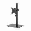 Suporte de secretária para monitor GEMBIRD MS-D1ST-03 totalmente articulado para ecrãs de 17–32 polegadas, aço, preto, VESA 75x75–100x100, 9 kg