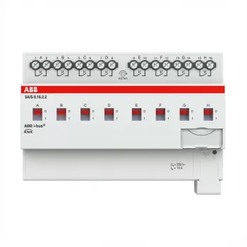 Atuador de comutação ABB 8 vias 16 ASA/S8.16.2.2REG atuador de comutação de 8 canais 2CDG110263R0011