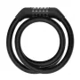 Cadeado de cabo Xiaomi BHR6751GL para trotinete, 1,2 m de comprimento, 1,2 cm de diâmetro, fecho de combinação, preto