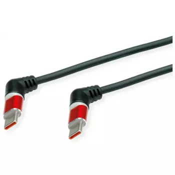 Cabo ROLINE USB2.0 C-C ST/ST rotativo 360° 1m - Cabo - Digital/Dados (11.02.8347)
