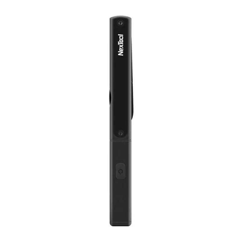 Caneta lanterna multifuncional Nextool NE20026 — LED 50 lm, 90 min de funcionamento, lâmina em aço inoxidável, tesoura, USB-C, alumínio, 125×15 mm, 38 g
