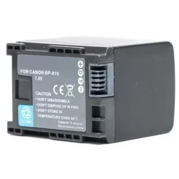 Bateria Extra Digital BP-819 7,4 V 2100 mAh para câmaras Canon